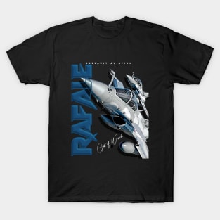 Dassault Rafale French Fighterjet Aircraft T-Shirt